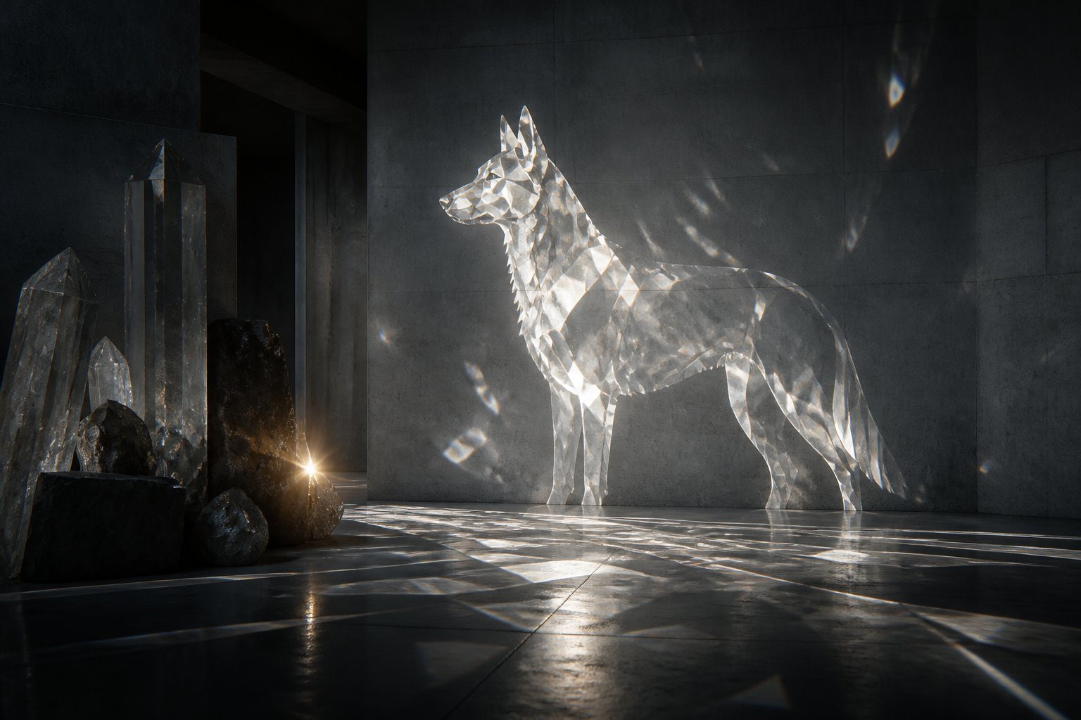 Crystal Hound crystalline mark atmosphere